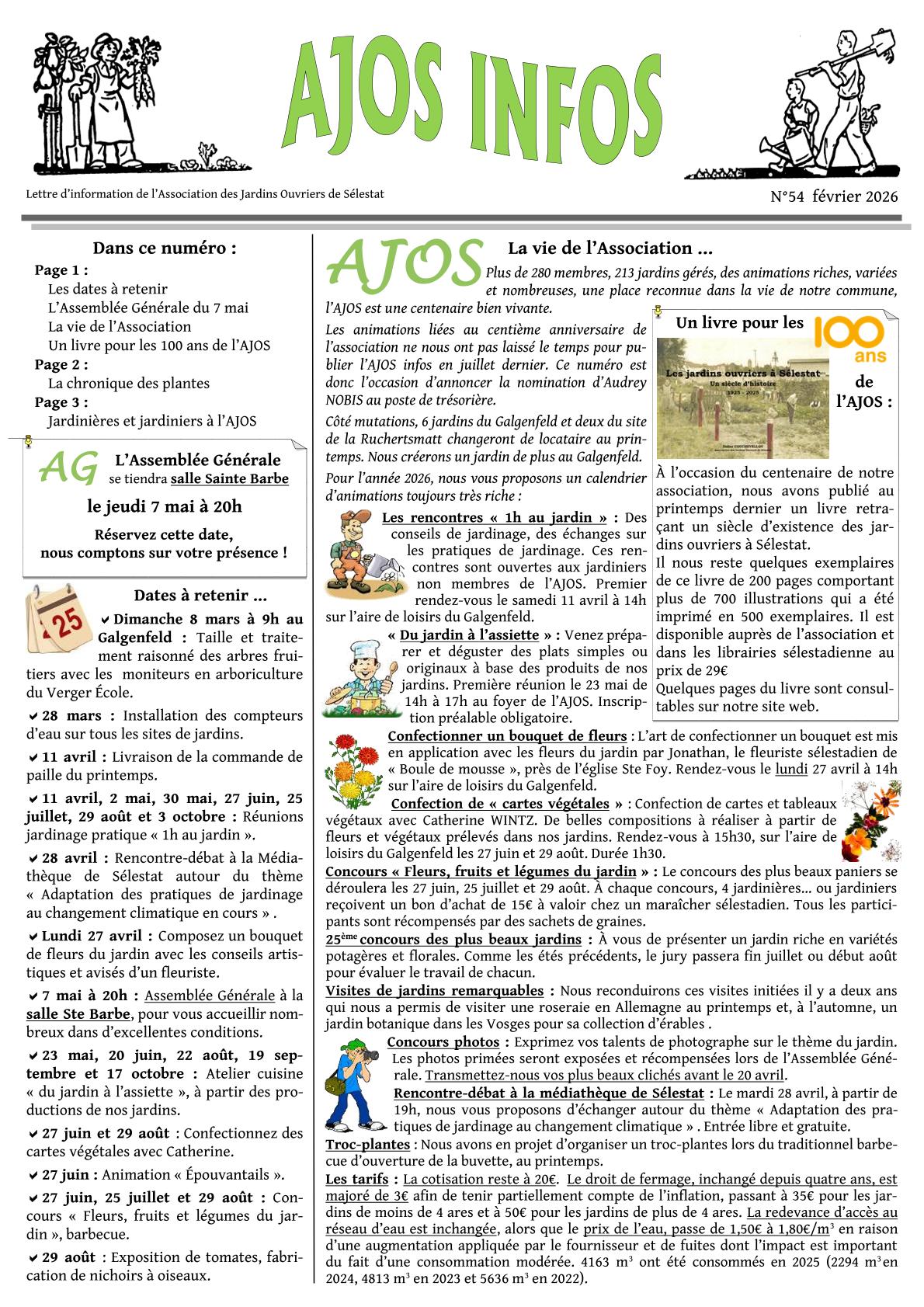 AJOS infos 54