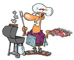 Logo barbecue AJOS