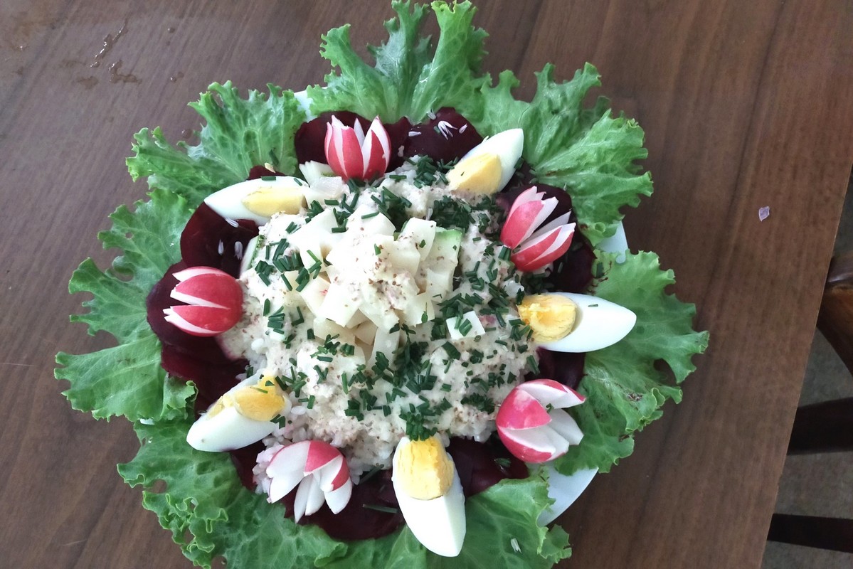 Agrandir la photo Salade melee du soir 100x67