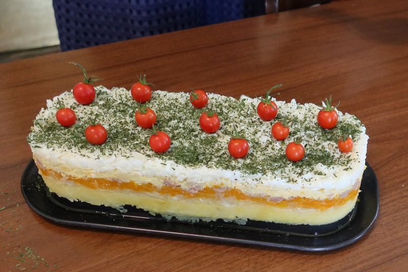 Gâteau mimosa de Christiane