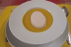 Soupe butternut et sa crème cannelle